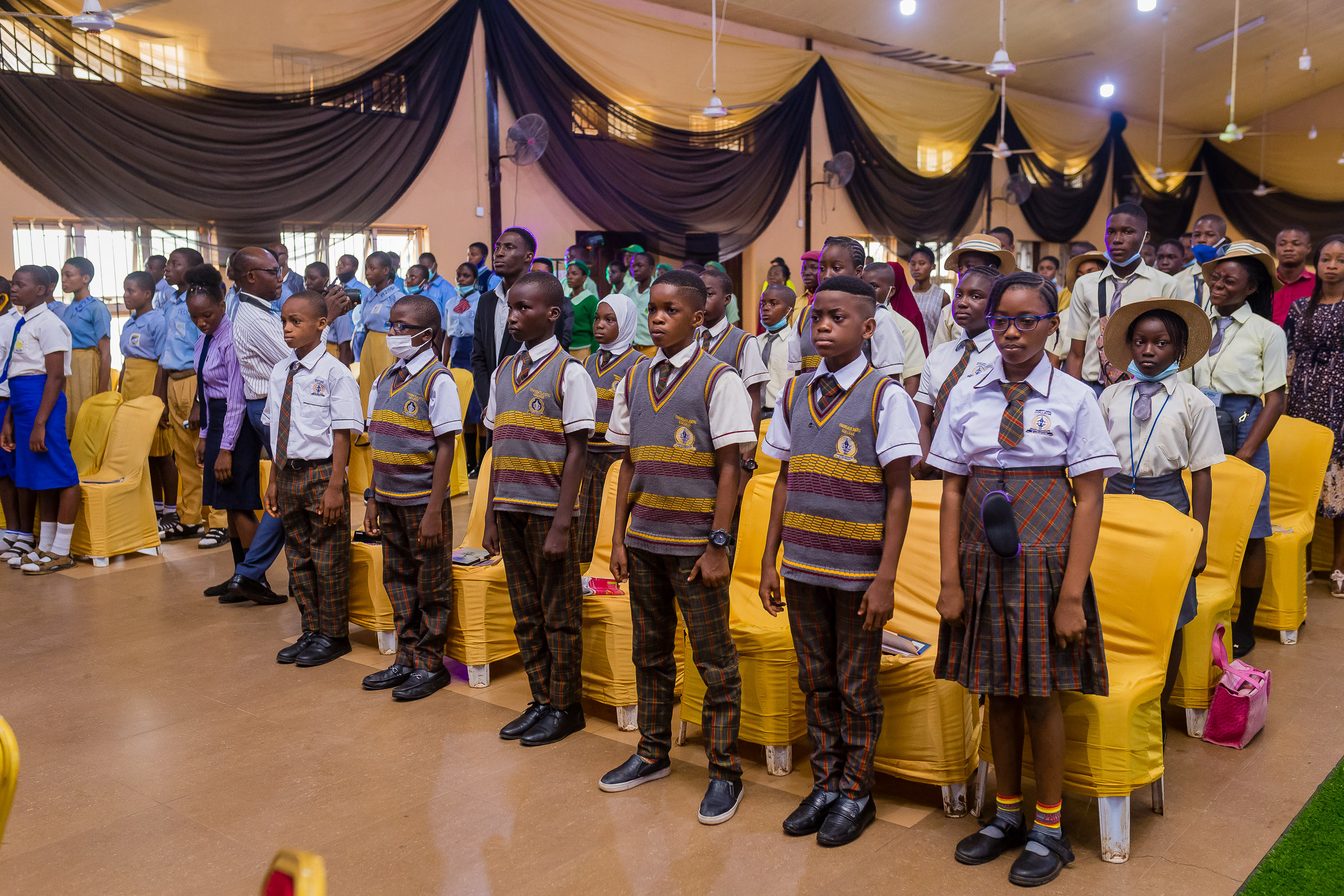 Community gathered at the Grand Finale
