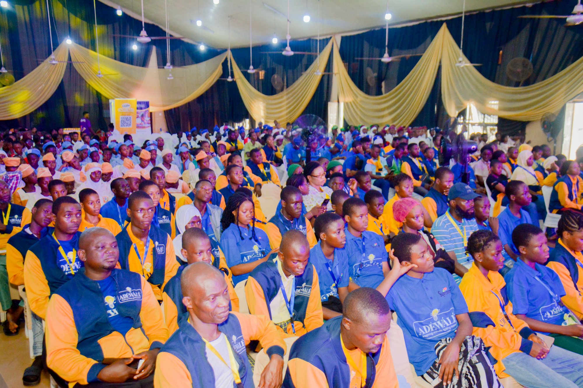 Hundreds of young minds. One room. Infinite potential.